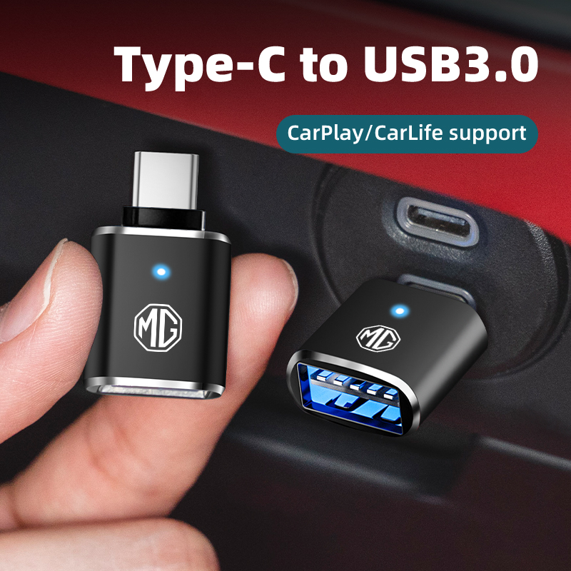 Travel Plug Type C - Auto LED Tipo C A USB