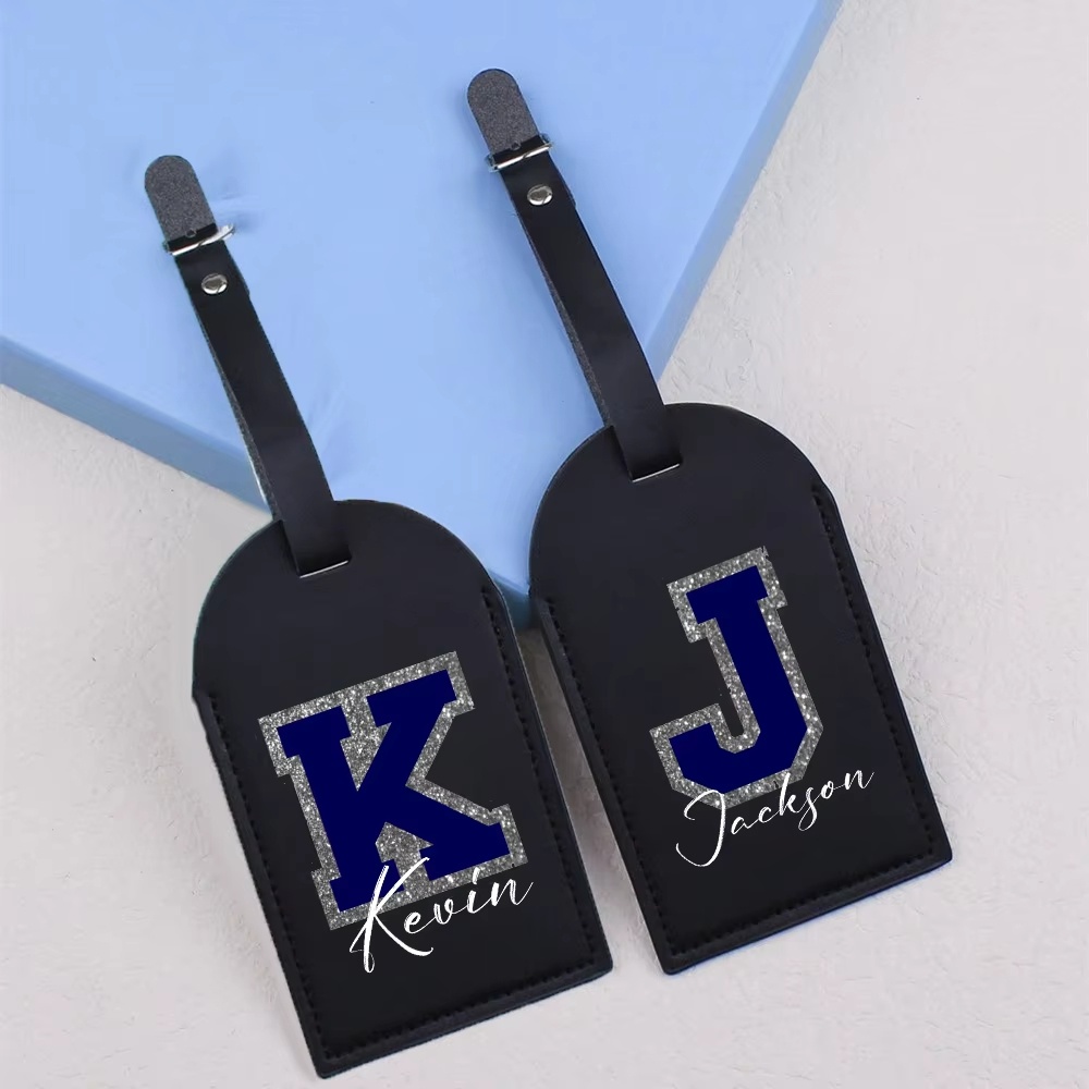 Travel Accessories Best - Etichetta per Bagagli in Pelle Personalizzata