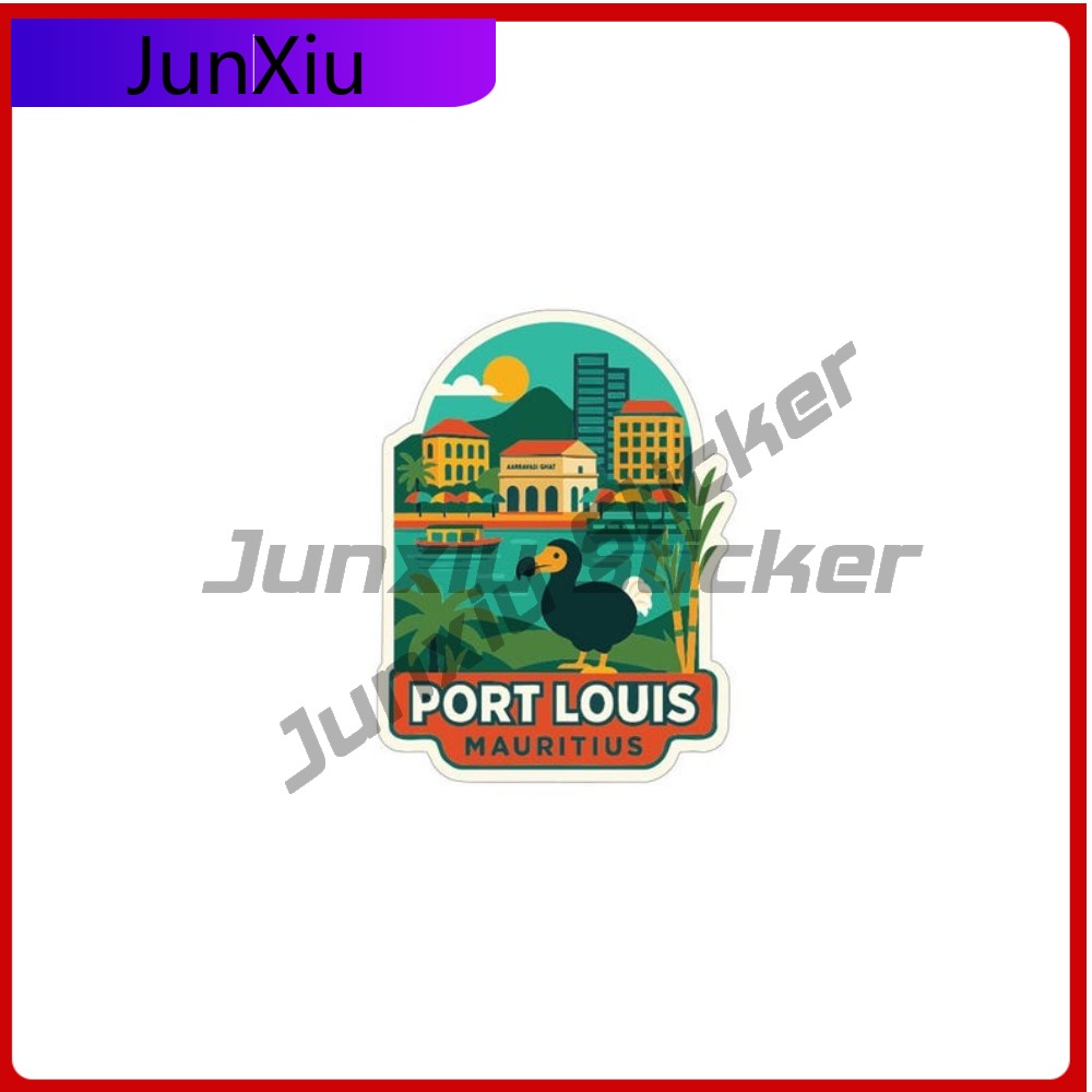 Travel Accessories Mauritius - Port Louis Mauritius City Adesivo da