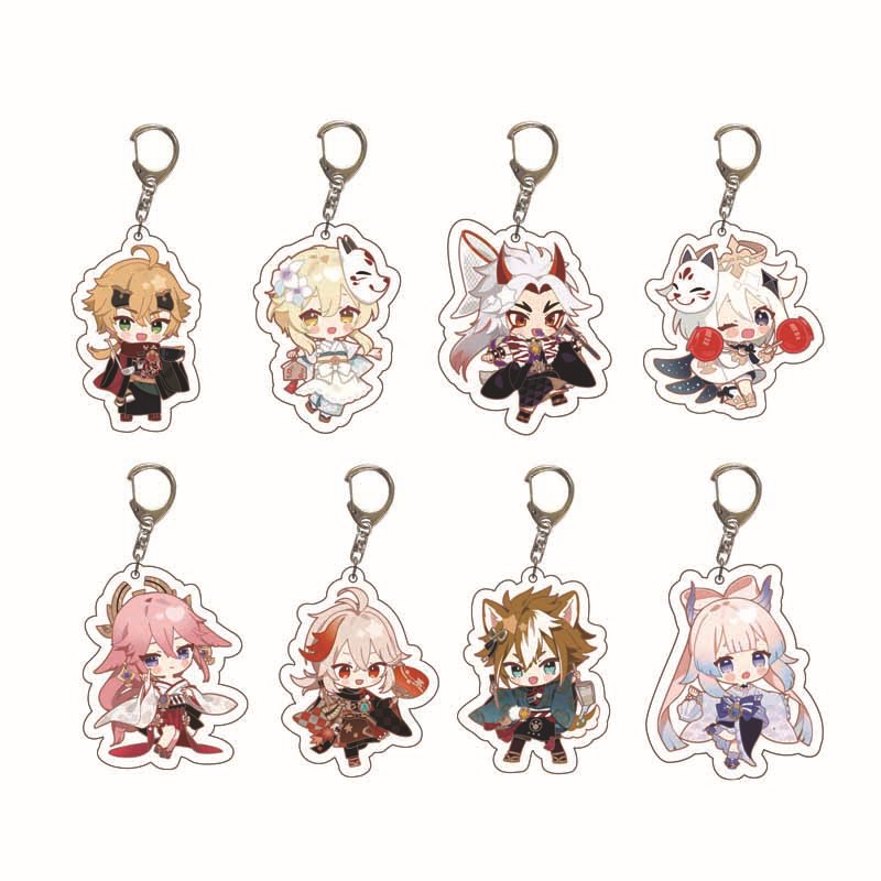 Travel Accessories Gifts - Genshin Impact Traveller Venti Paimon Barbara