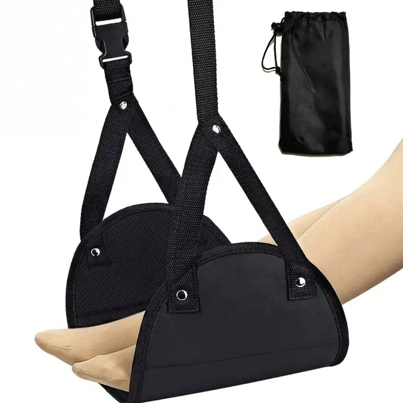 Travel Accessories In Train - Poggiapiedi Portatile Regolabile per Viaggi in