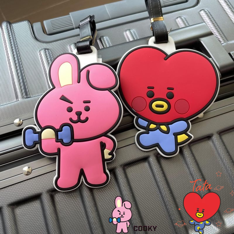 Travel Accessories International - Portachiavi BT21 a forma di cartone