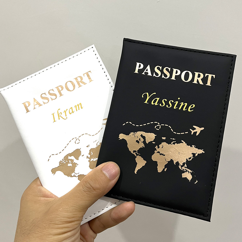 Travel Accessories Gifts For Men - Nuovo simpatico copertina per passaporto personalizzata