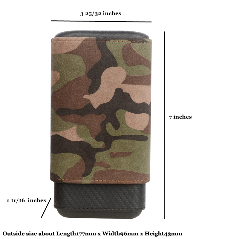 Travel Accessories Best - Portasigari Super Large portasigari mimetico portasigari