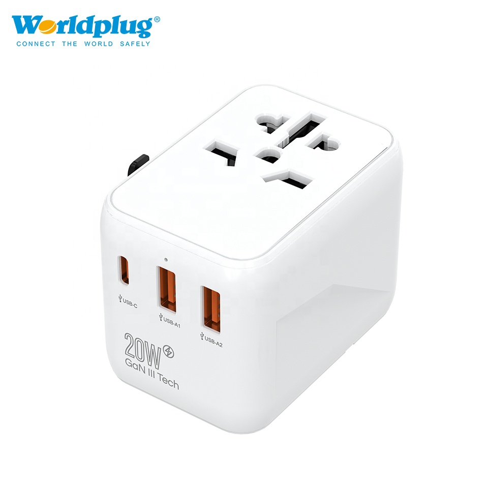Travel Plug Type C - Caricatore GaN 20W Tipo C, Adattatore