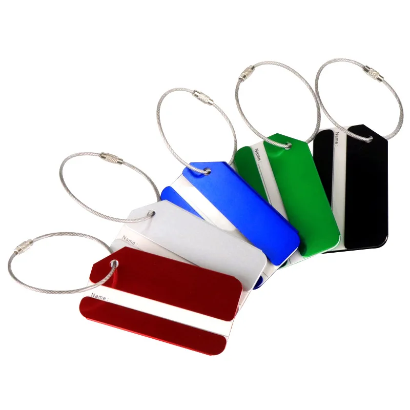 Travel Accessories In Train - 1pc etichetta per bagagli in lega