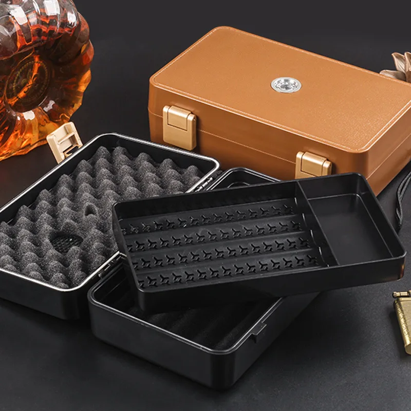 Travel Accessories Gifts For Men - 10 pezzi ABS Humidor scatola per