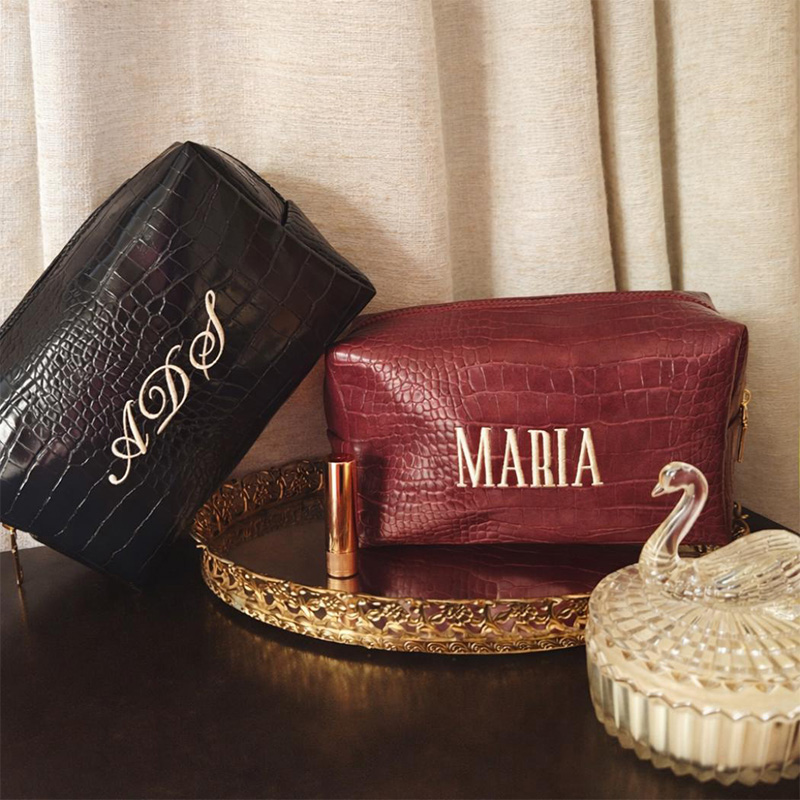 Travel Accessories Present - Borsa per il Trucco Ricamata in