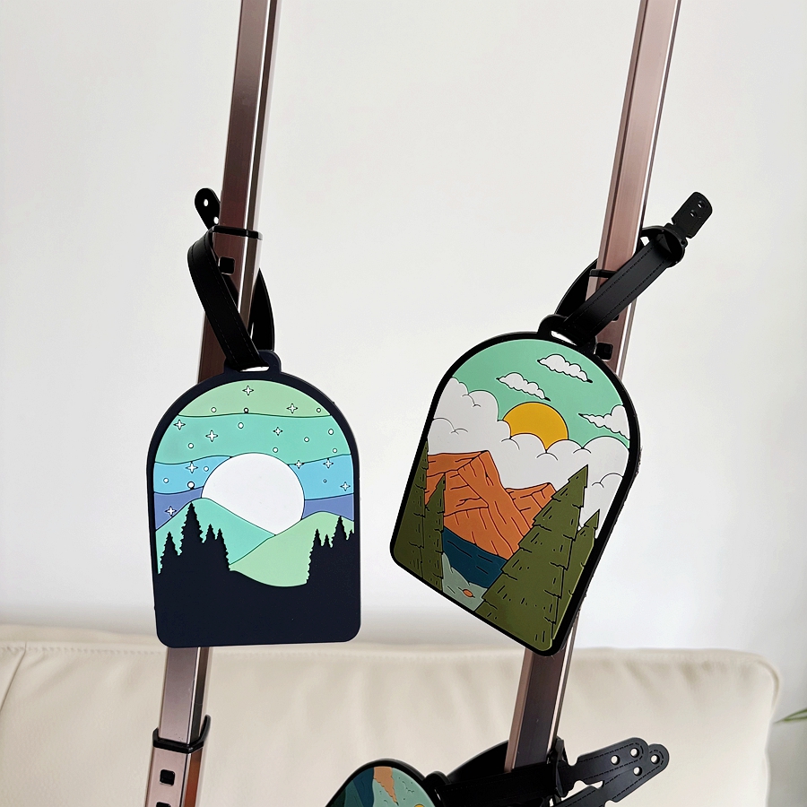 Etichette per bagagli paesaggi - Travel Accessories International recensione e prezzo