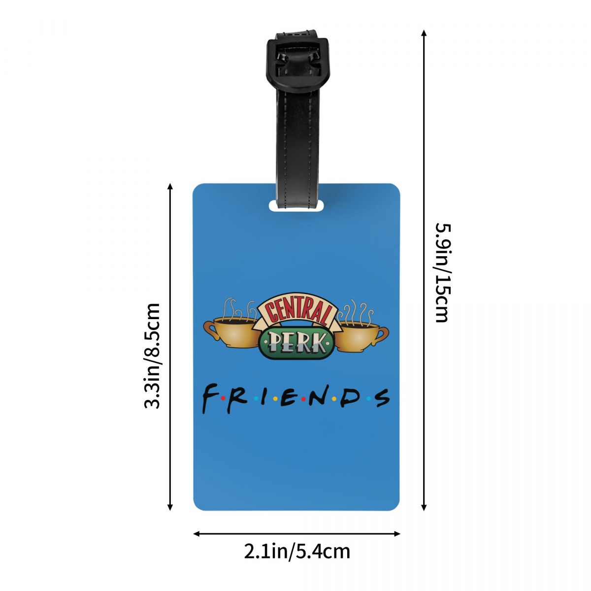 Etichette per bagagli Friends  - Travel Accessories International recensione e prezzo