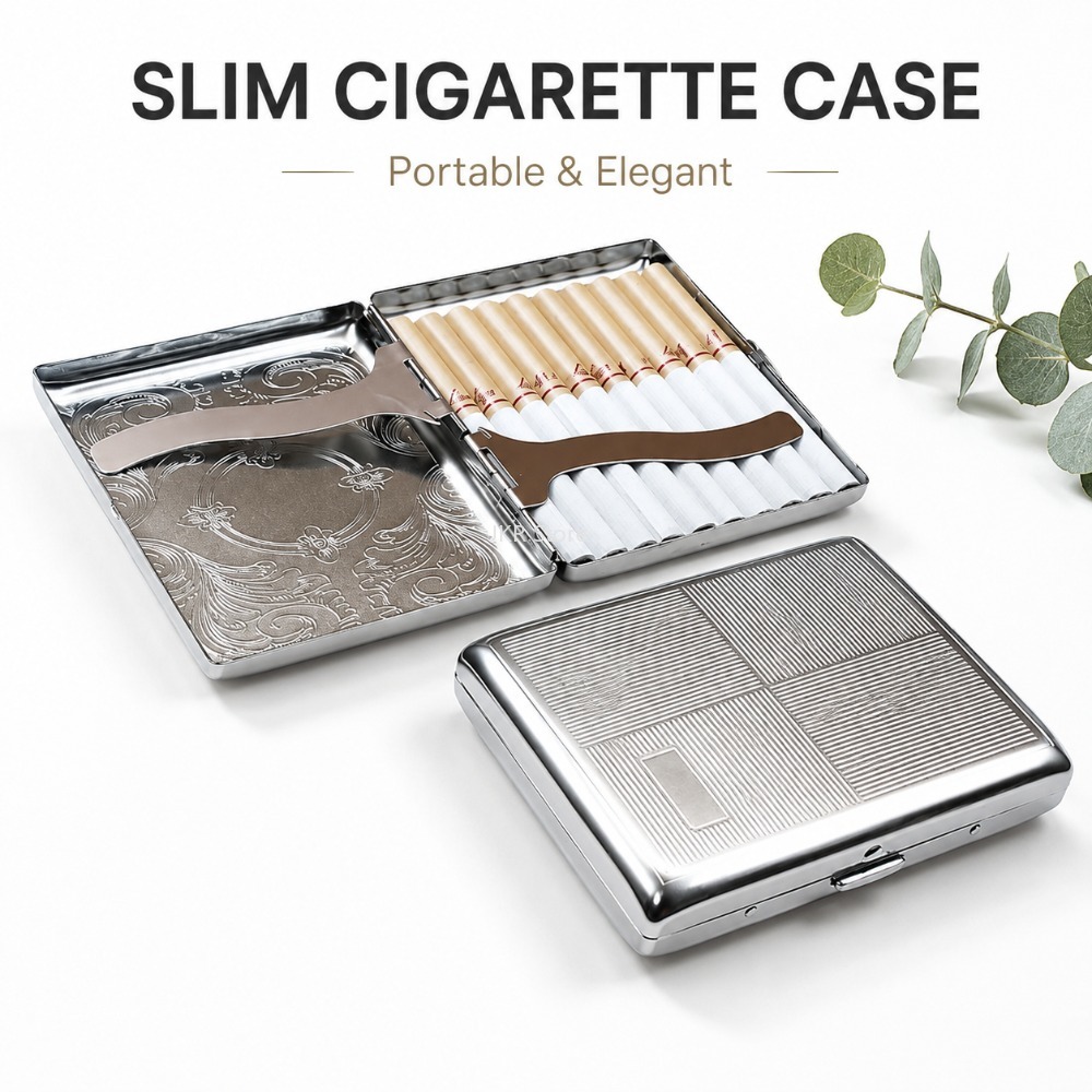 Portasigarette in Acciaio Inox - Travel Accessories Box recensione e prezzo