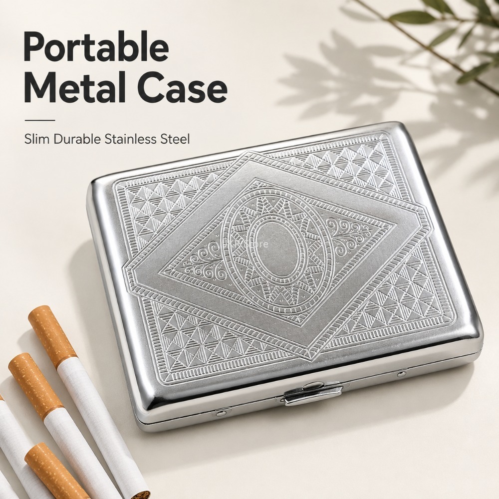 Portasigarette in Acciaio Inox - Travel Accessories Box recensione e prezzo