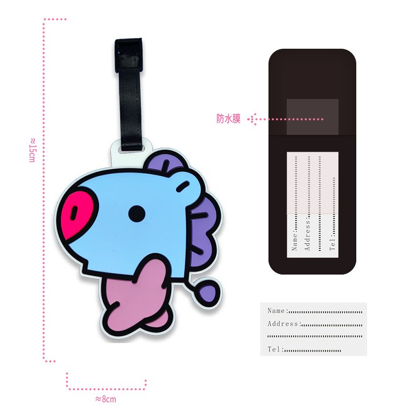 Portachiavi BT21 a forma di ca - Travel Accessories International recensione e prezzo