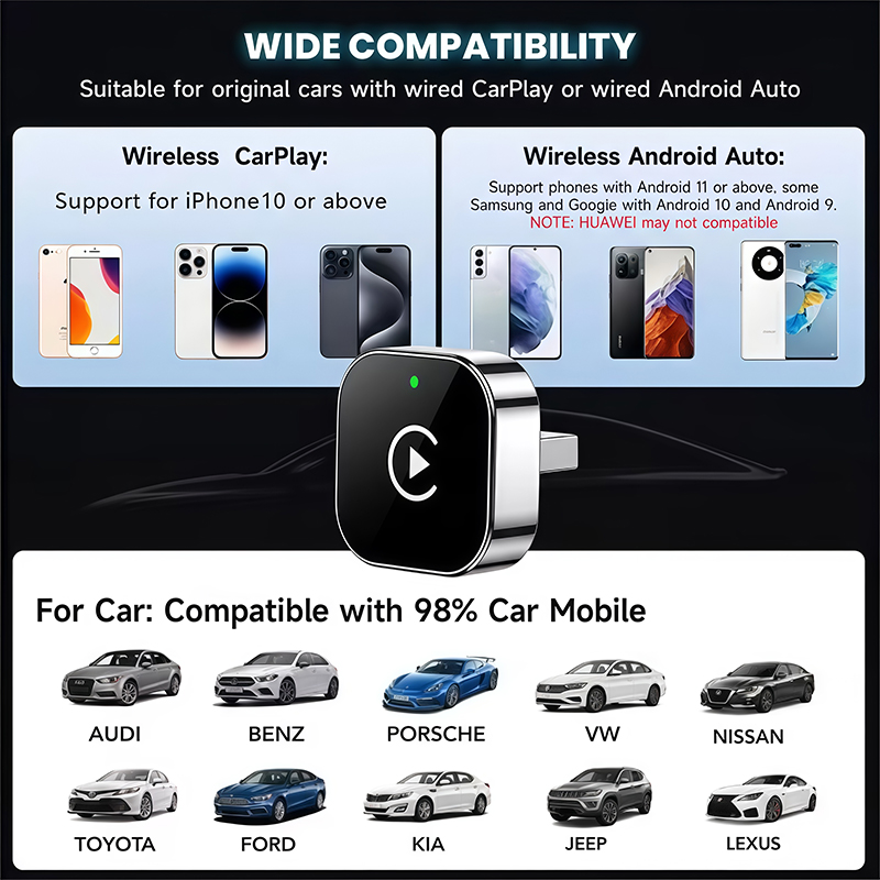 Adattatore CarPlay Wireless 2- - Travel Plug Type C recensione e prezzo