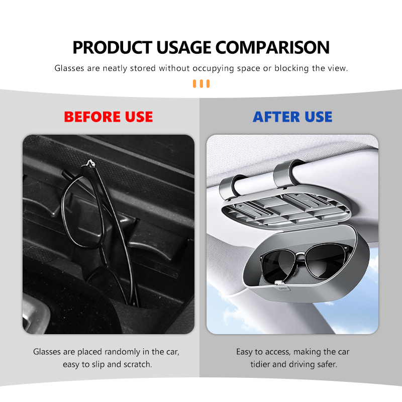 Portaocchiali da sole per auto - Travel Accessories Inc recensione e prezzo