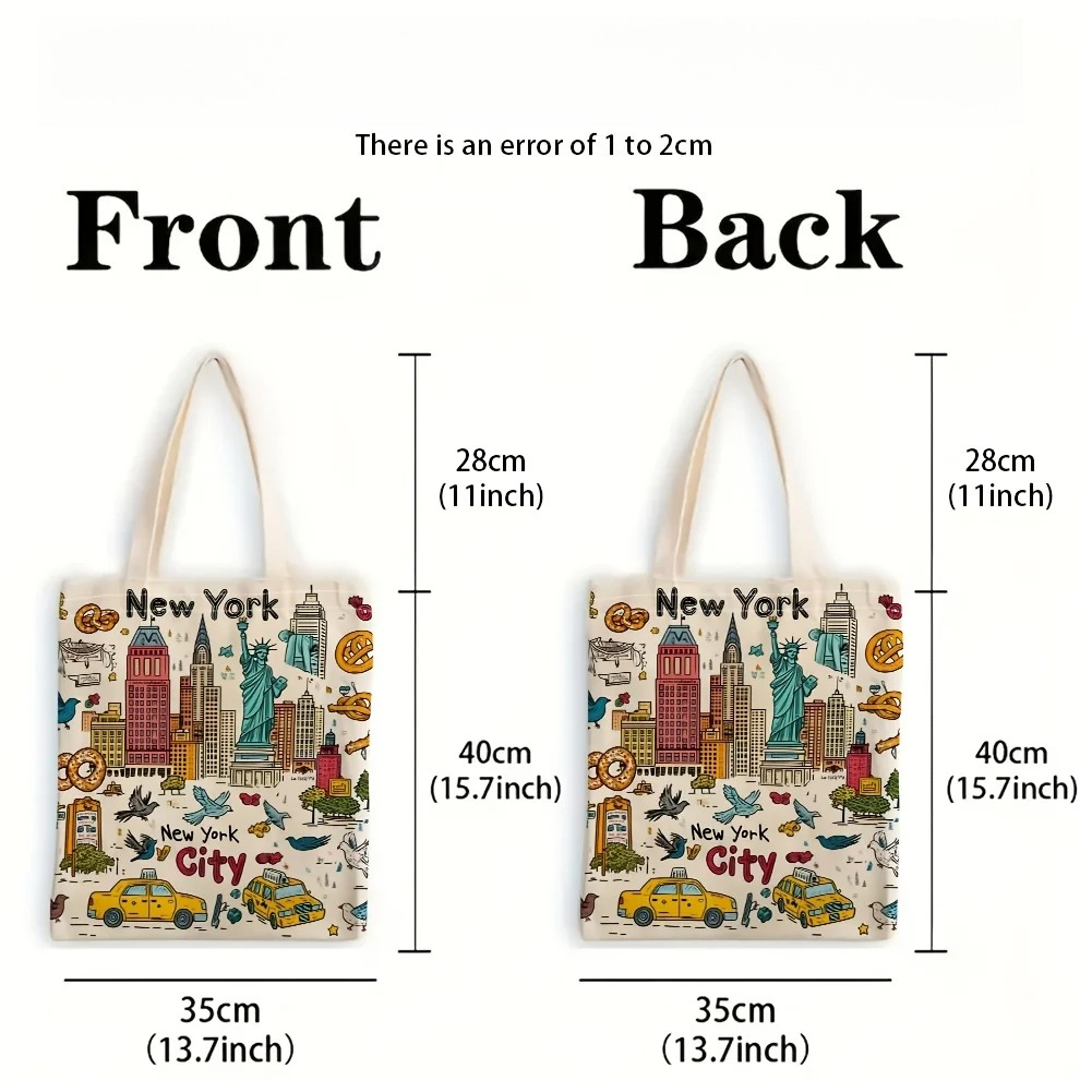 Borsa tote in tela di New York - Travel Accessories New York recensione e prezzo