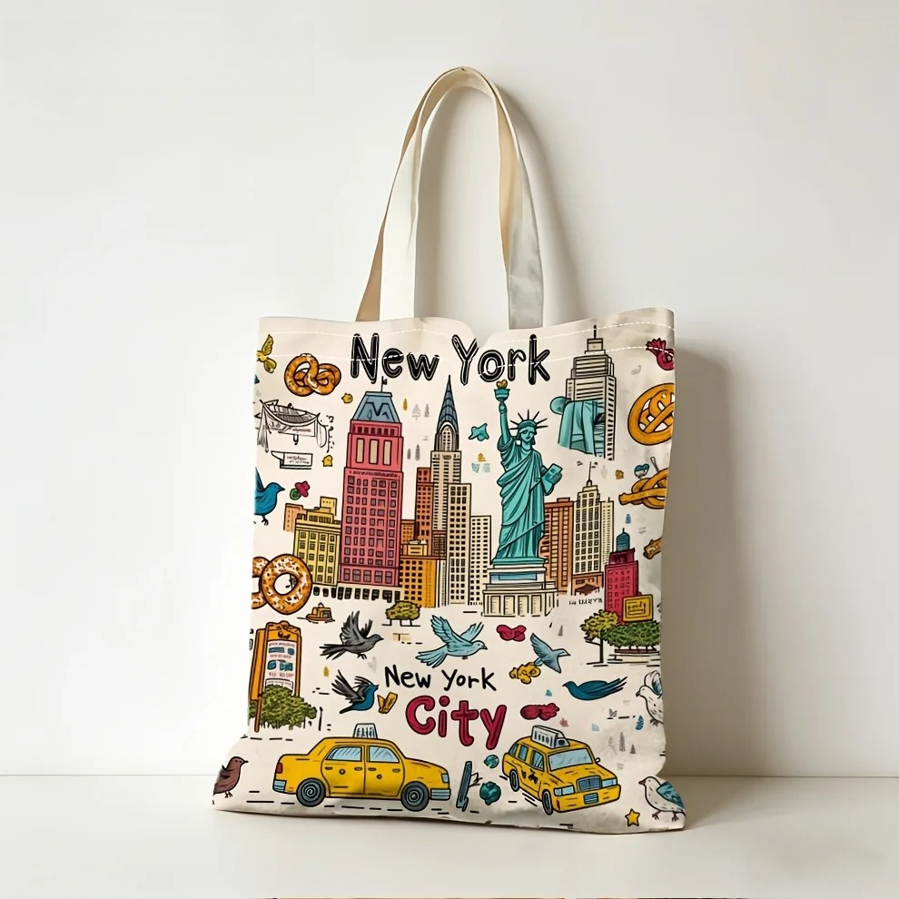 Borsa tote in tela di New York - Travel Accessories New York recensione e prezzo