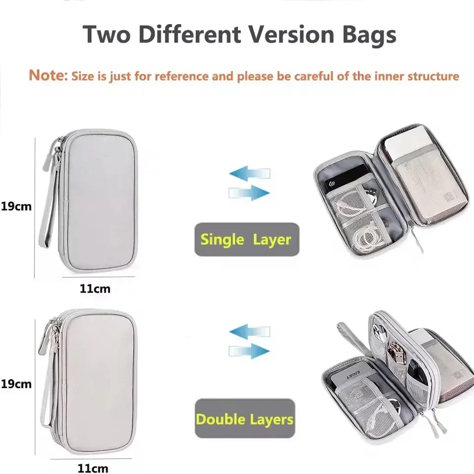 Borsa da Viaggio per Cavi, Cus - Travel Accessories Box recensione e prezzo