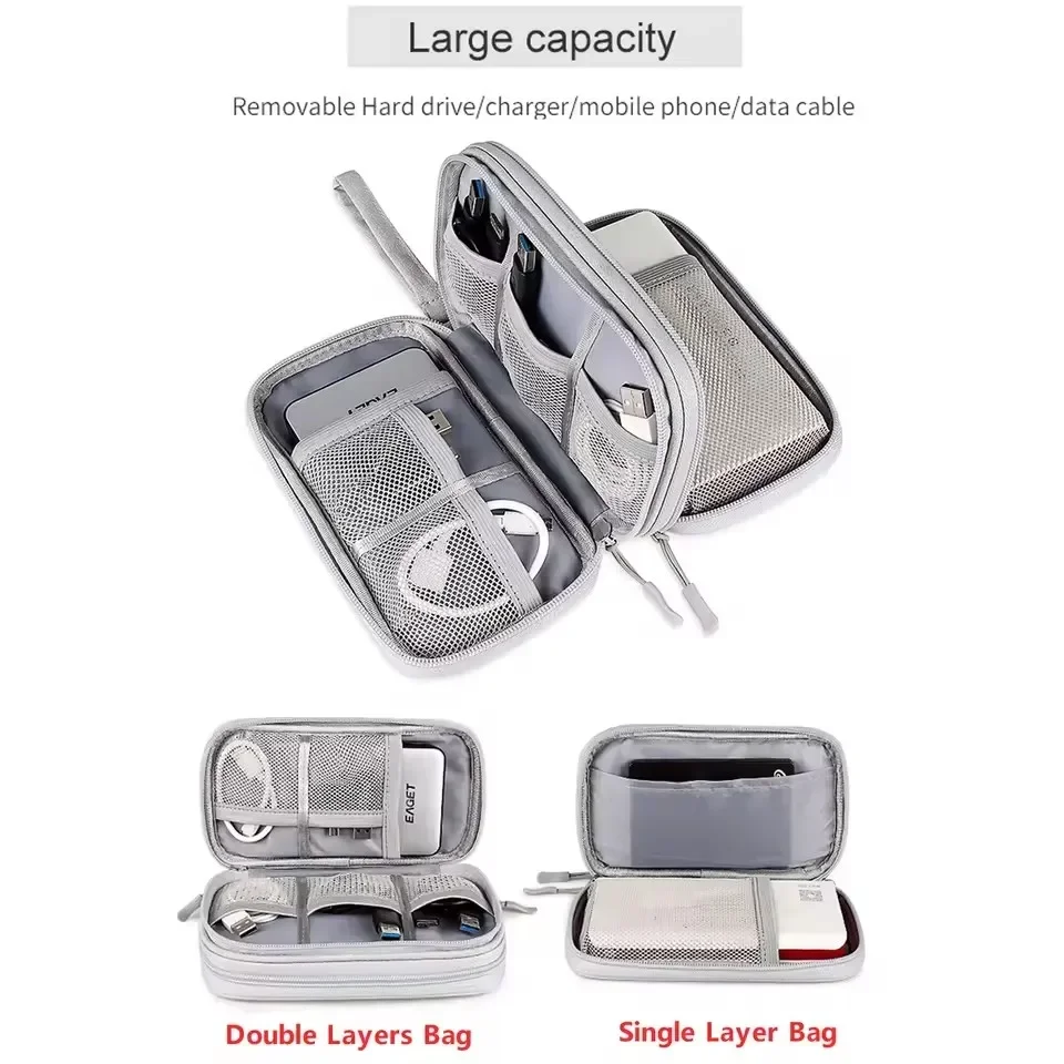Borsa da Viaggio per Cavi, Cus - Travel Accessories Box recensione e prezzo