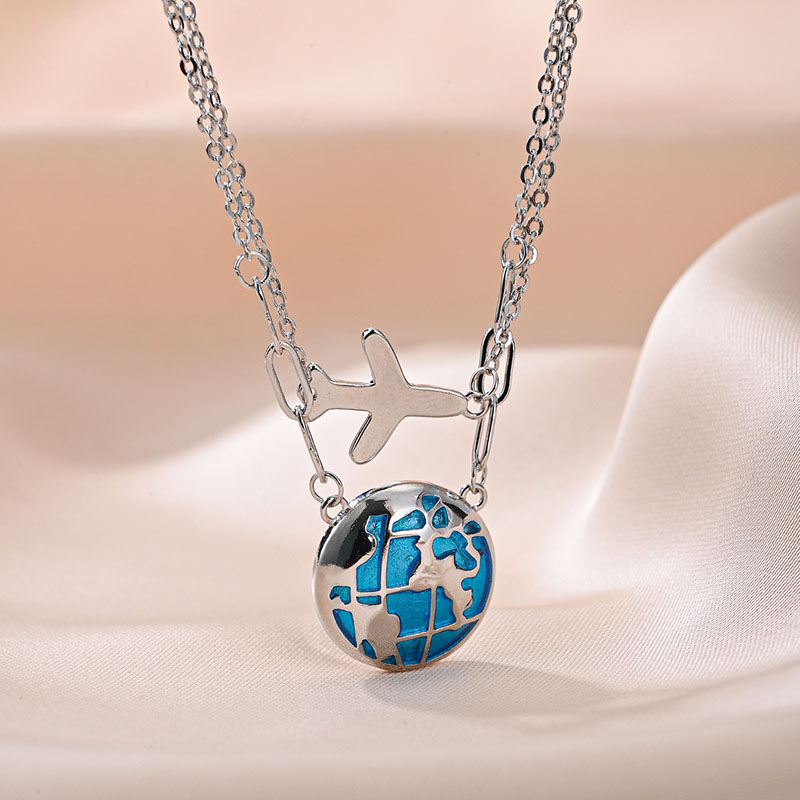 Collana con ciondolo aereo con - Travel Accessories Gifts For Men recensione e prezzo