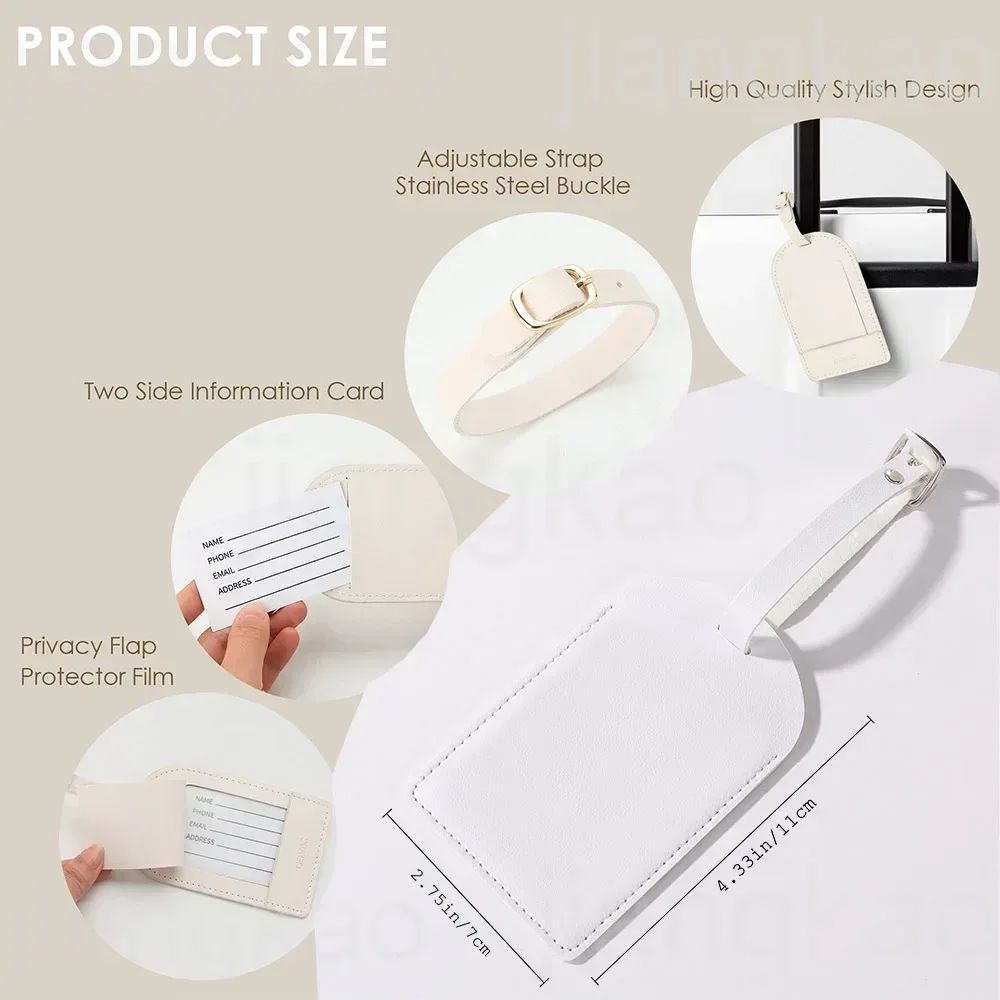 Etichetta per bagagli in PU pe - Travel Accessories International recensione e prezzo