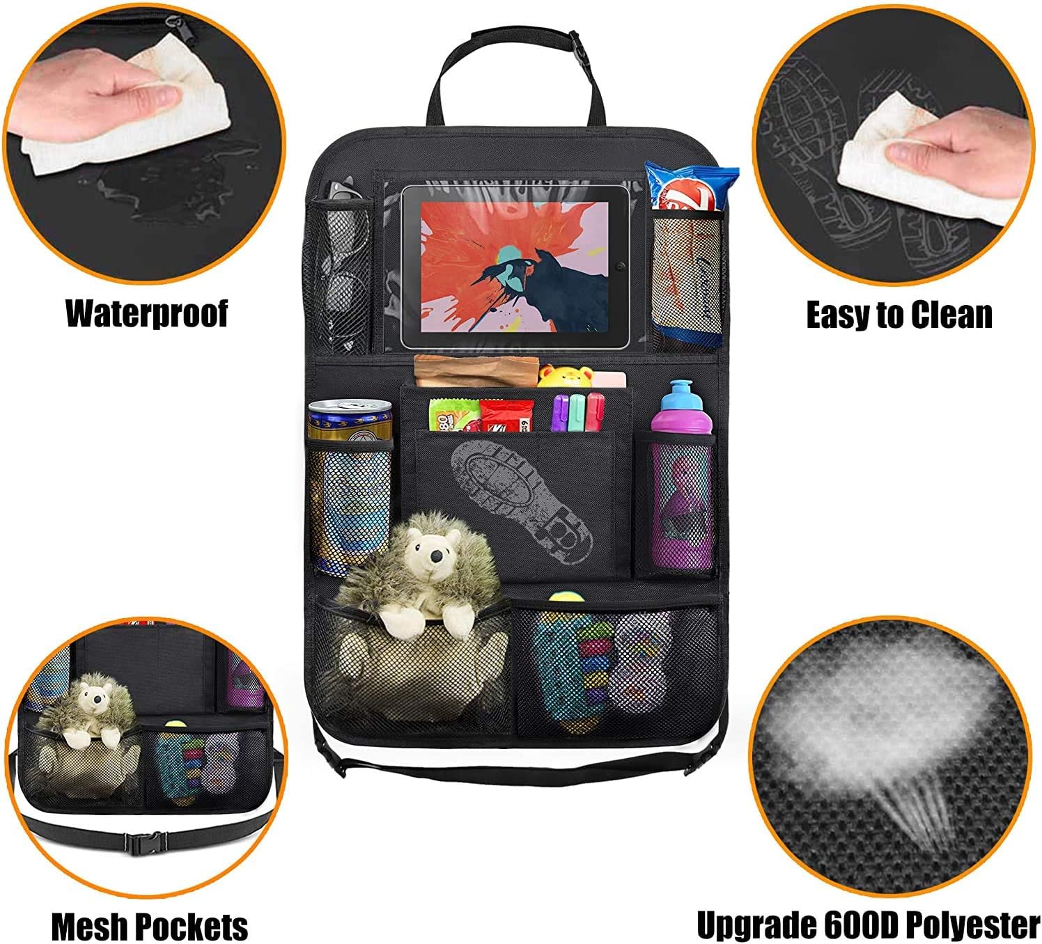 Organizer per sedile posterior - Travel Accessories With Toddler recensione e prezzo