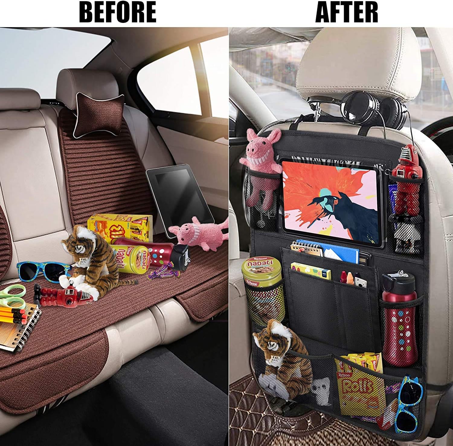 Organizer per sedile posterior - Travel Accessories With Toddler recensione e prezzo