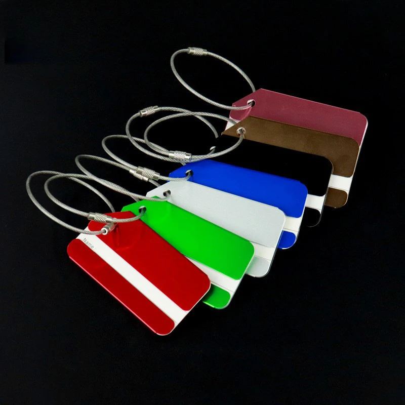 1pc etichetta per bagagli in l - Travel Accessories In Train recensione e prezzo