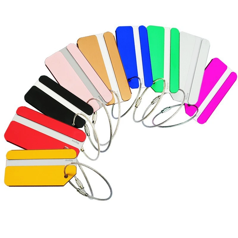 1pc etichetta per bagagli in l - Travel Accessories In Train recensione e prezzo