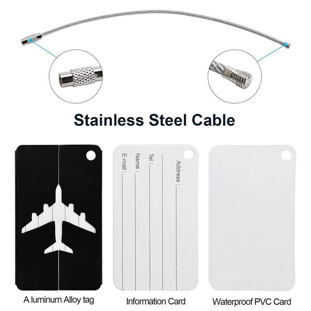 Etichette per bagagli da viagg - Travel Accessories International recensione e prezzo