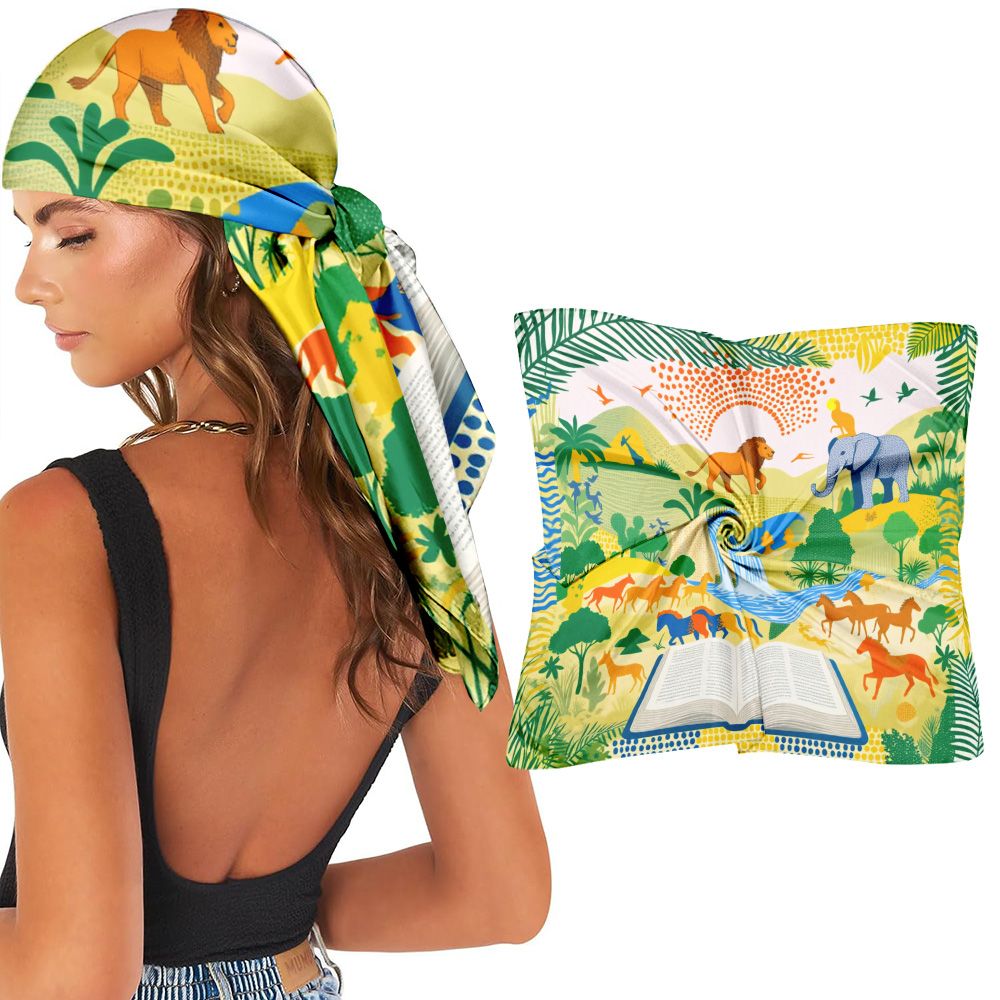 Sciarpa in Seta con Motivo Flo - Travel Accessories Present recensione e prezzo